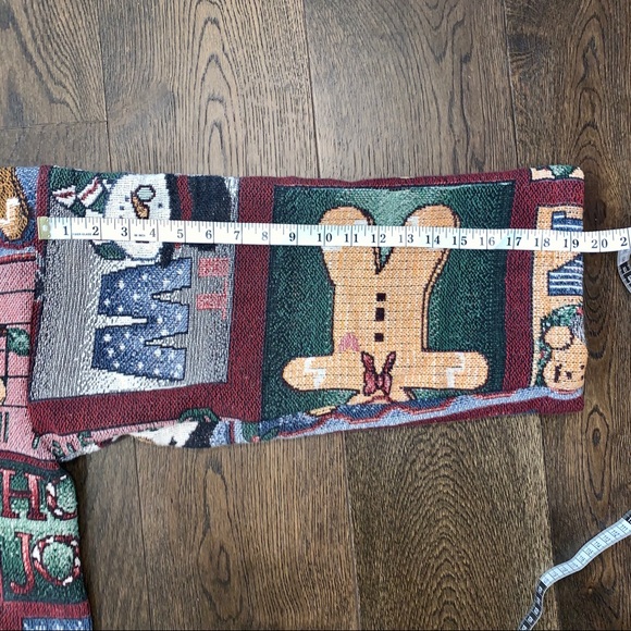 Christmas Woven Tapestry Coat size XL - Picture 9 of 15